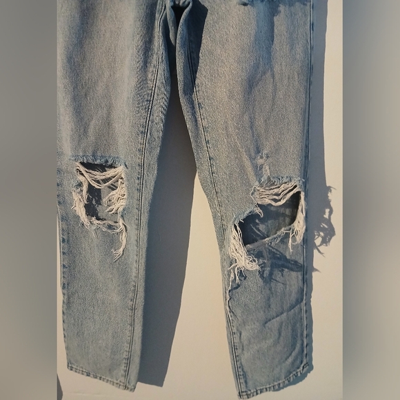 PacSun Blue Skinny Distressed Jeans - Picture 4 of 9